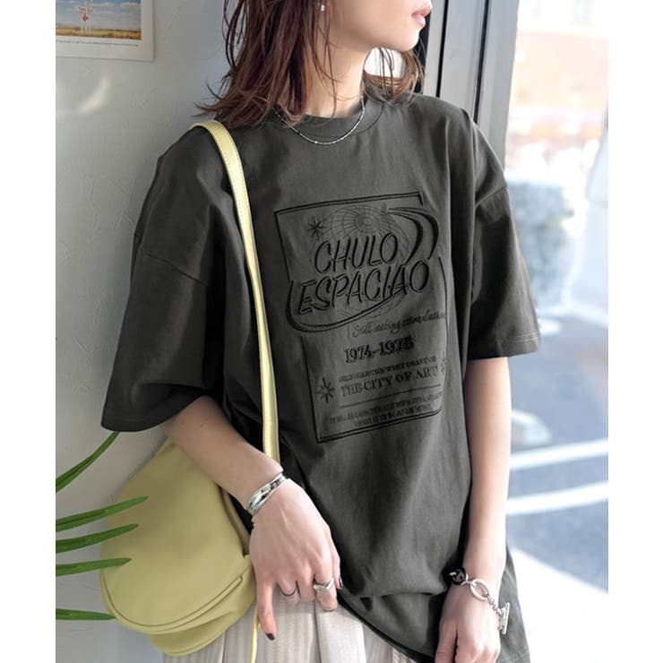 《JaVaジャバコラボ》シンプル派にも推したい！綿100％グラフィック刺繍Tシャ… | Classical Elf  | 詳細画像20 