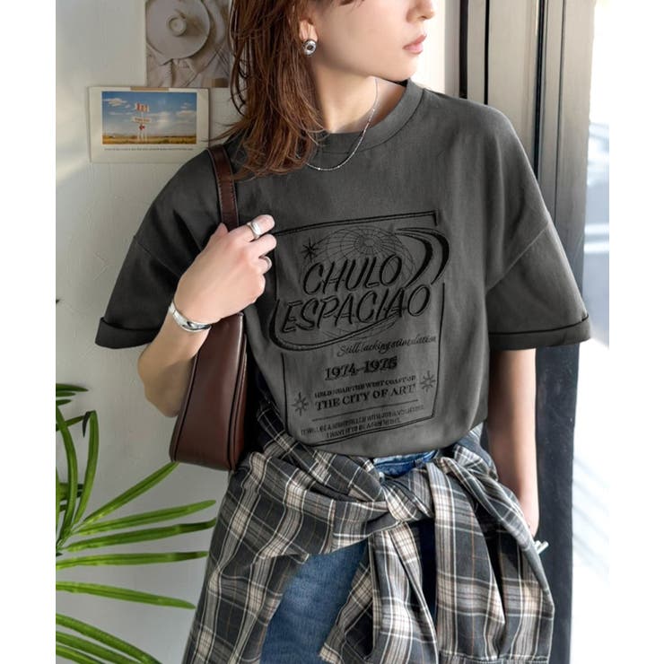 《JaVaジャバコラボ》シンプル派にも推したい！綿100％グラフィック刺繍Tシャ… | Classical Elf  | 詳細画像25 