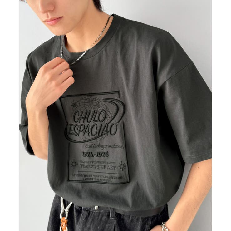 《JaVaジャバコラボ》シンプル派にも推したい！綿100％グラフィック刺繍Tシャ… | Classical Elf  | 詳細画像35 
