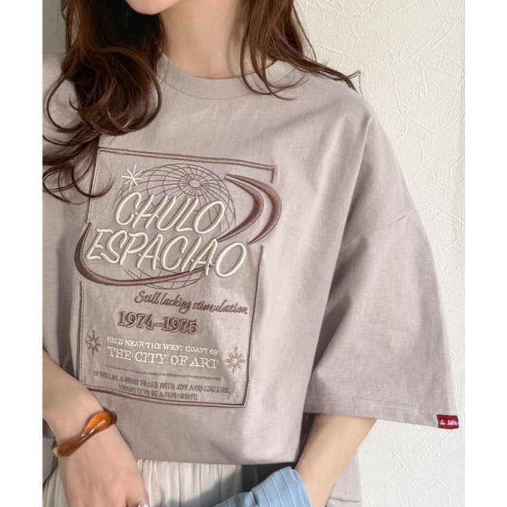 《JaVaジャバコラボ》シンプル派にも推したい！綿100％グラフィック刺繍Tシャ… | Classical Elf  | 詳細画像56 