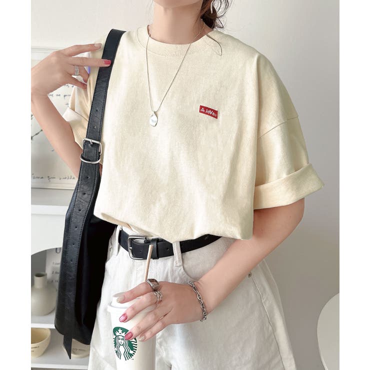 《JaVaジャバコラボ》背中で語る。綿100％バックグラフィック刺繍Tシャツ（半… | Classical Elf  | 詳細画像16 
