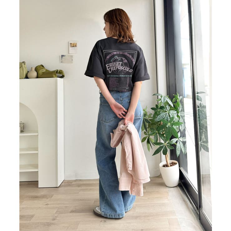 《JaVaジャバコラボ》背中で語る。綿100％バックグラフィック刺繍Tシャツ（半… | Classical Elf  | 詳細画像19 