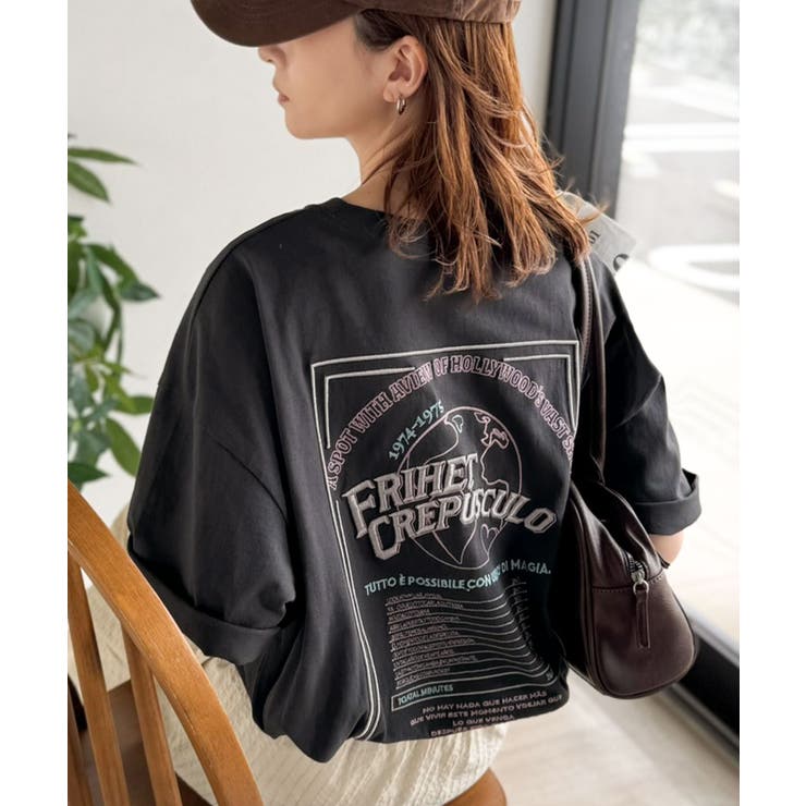 《JaVaジャバコラボ》背中で語る。綿100％バックグラフィック刺繍Tシャツ（半… | Classical Elf  | 詳細画像24 