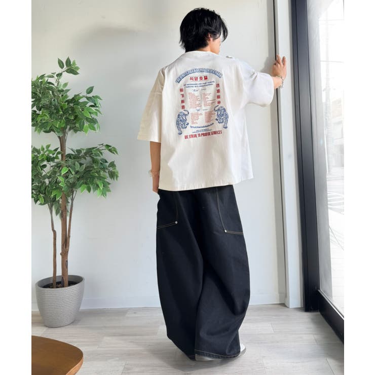 《JaVa ジャバコラボ》大人の魅力を引き立てる、綿100%個性派TEE！韓国刺… | Classical Elf  | 詳細画像11 