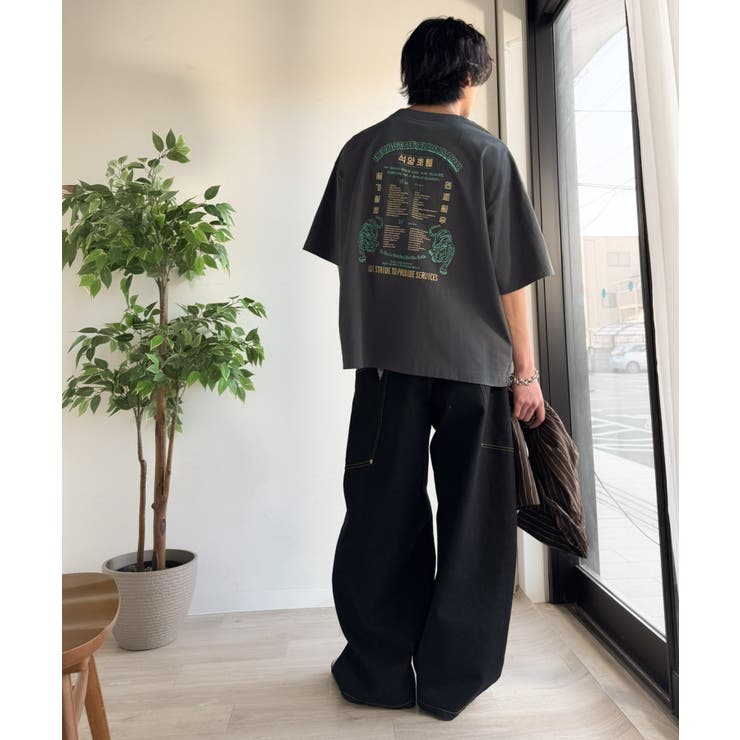 《JaVa ジャバコラボ》大人の魅力を引き立てる、綿100%個性派TEE！韓国刺… | Classical Elf  | 詳細画像24 