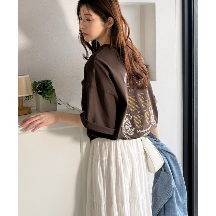 《JaVa ジャバコラボ》大人の魅力を引き立てる、綿100%個性派TEE！韓国刺… | Classical Elf  | 詳細画像32 