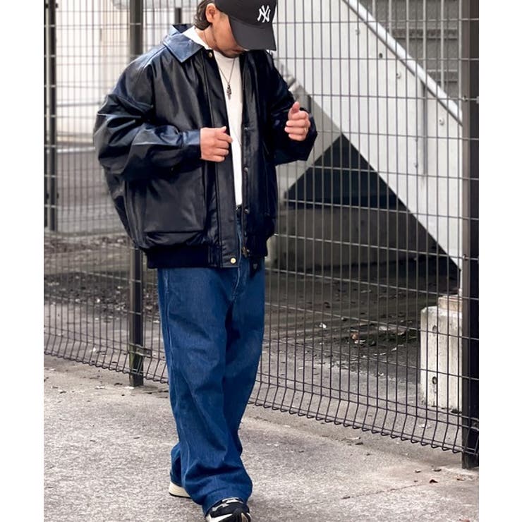 《JaVaジャバ コラボ》フェイクレザーヴィンテージオーバーブルゾン | Classical Elf  | 詳細画像37 