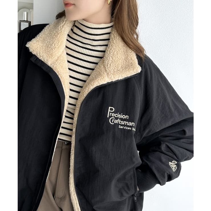 60s Vintage Jacket リバーシブル  ブルゾン 雰囲気系