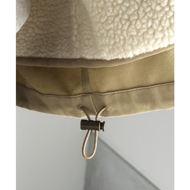 ボリュームが可愛い。取り外し可能ボアライナー付 5wayスタンドカラージャケット | Classical Elf  | 詳細画像26 