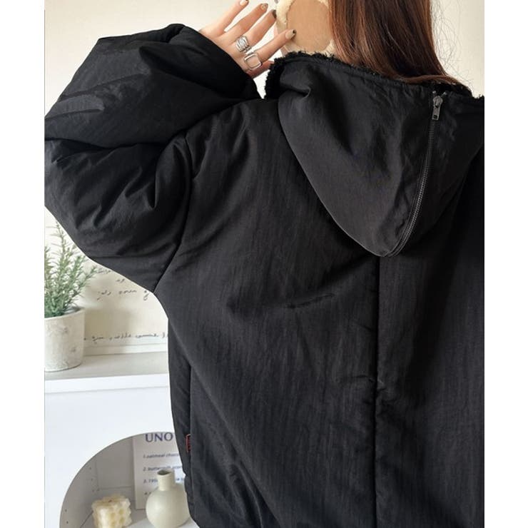 セーラー風カラーがあざとい。中綿バルーンシルエットブルゾン | Classical Elf  | 詳細画像11 