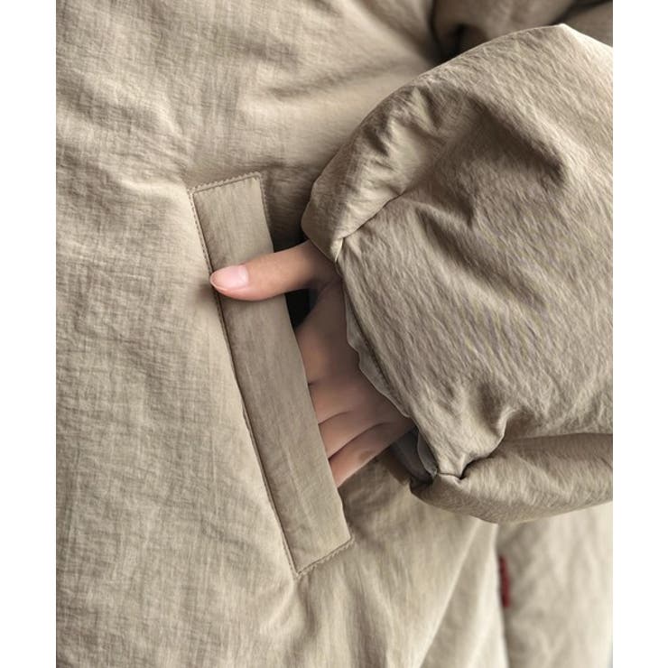 セーラー風カラーがあざとい。中綿バルーンシルエットブルゾン | Classical Elf  | 詳細画像43 