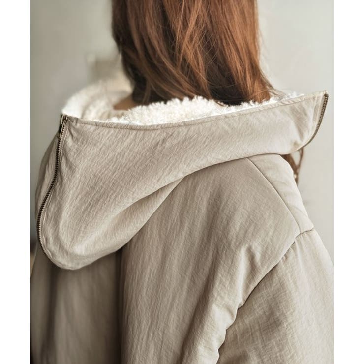 セーラー風カラーがあざとい。中綿バルーンシルエットブルゾン | Classical Elf  | 詳細画像47 