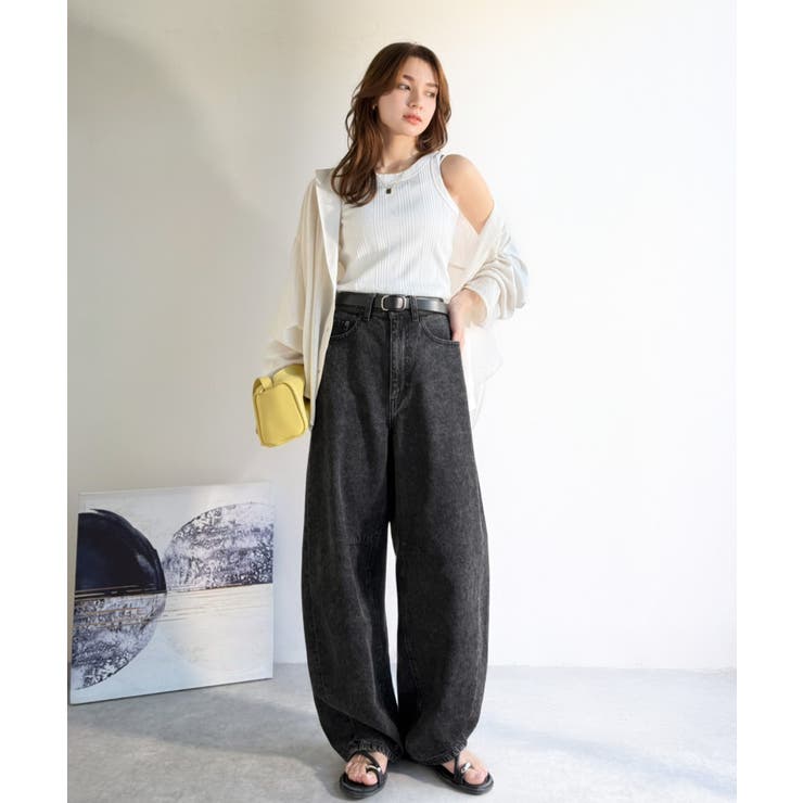 《JaVaジャバコラボ》旬顔シルエットで魅せる。コットン100％カーブシルエット… | Classical Elf  | 詳細画像3 