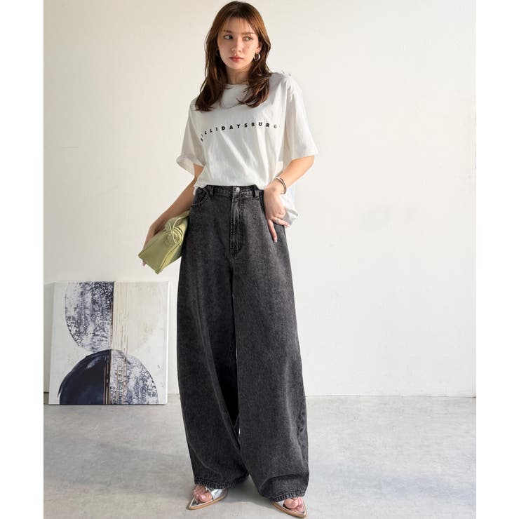 《JaVa ジャバコラボ》快適さとおしゃれの両立！バルーンデニムパンツ | Classical Elf  | 詳細画像8 