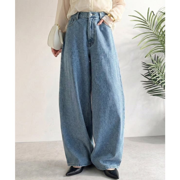 《JaVa ジャバコラボ》快適さとおしゃれの両立！バルーンデニムパンツ | Classical Elf  | 詳細画像13 