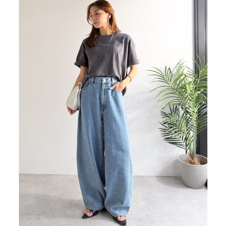 《JaVa ジャバコラボ》快適さとおしゃれの両立！バルーンデニムパンツ | Classical Elf  | 詳細画像21 