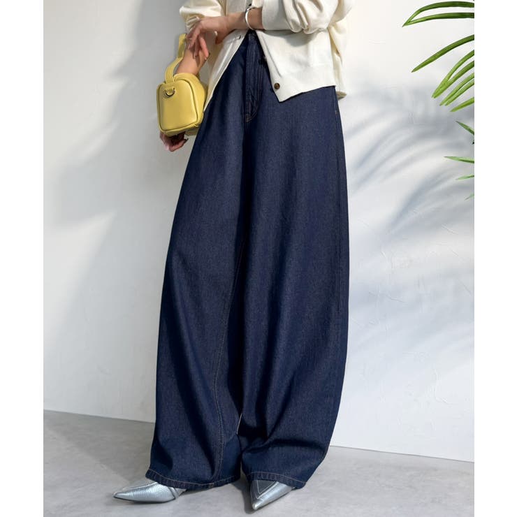 ワンウォッシュ | 《JaVa ジャバコラボ》快適さとおしゃれの両立！バルーンデニムパンツ | Classical Elf 