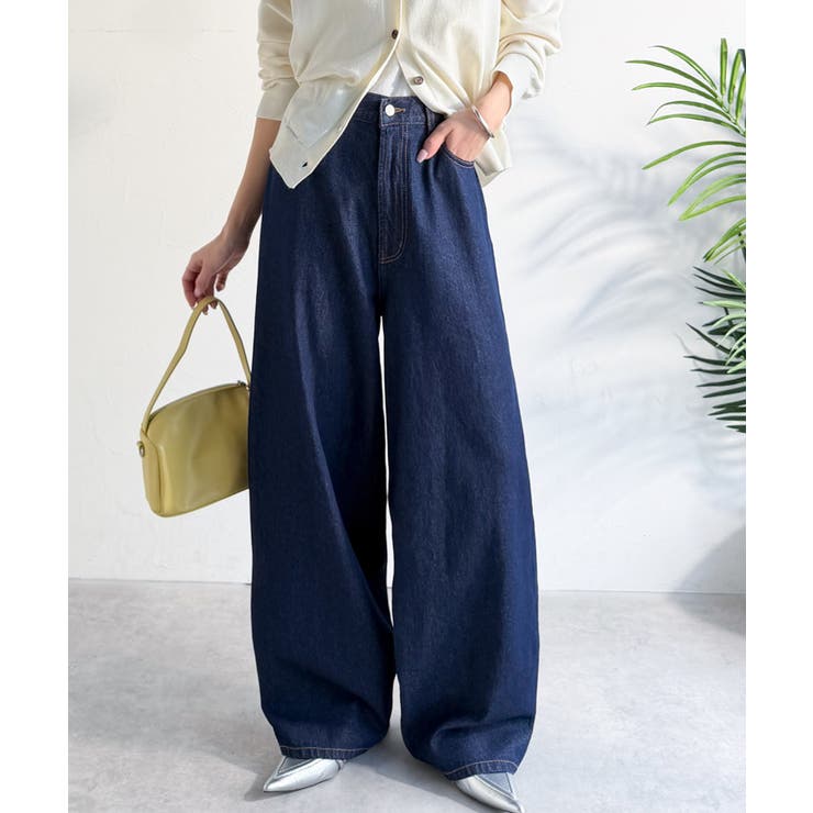 《JaVa ジャバコラボ》快適さとおしゃれの両立！バルーンデニムパンツ | Classical Elf  | 詳細画像27 