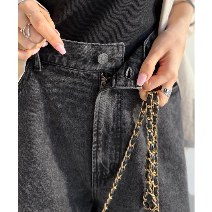 《JaVa ジャバコラボ》快適さとおしゃれの両立！バルーンデニムパンツ | Classical Elf  | 詳細画像36 