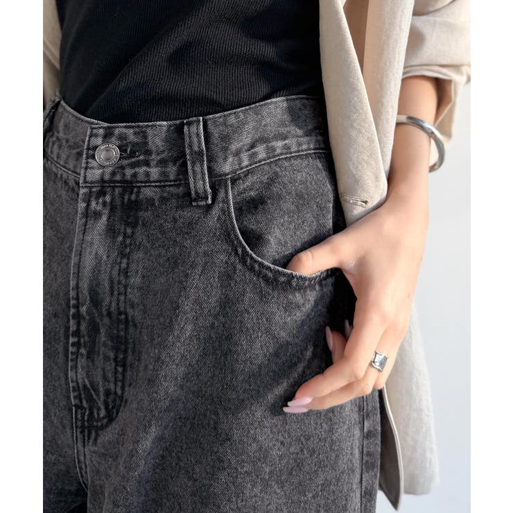 《JaVa ジャバコラボ》快適さとおしゃれの両立！バルーンデニムパンツ | Classical Elf  | 詳細画像38 