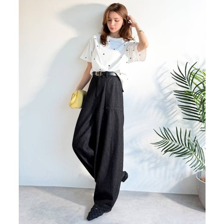 《JaVaジャバコラボ》 立体感でシルエット補正。ウエストゴムで履きやすい綿10… | Classical Elf  | 詳細画像6 