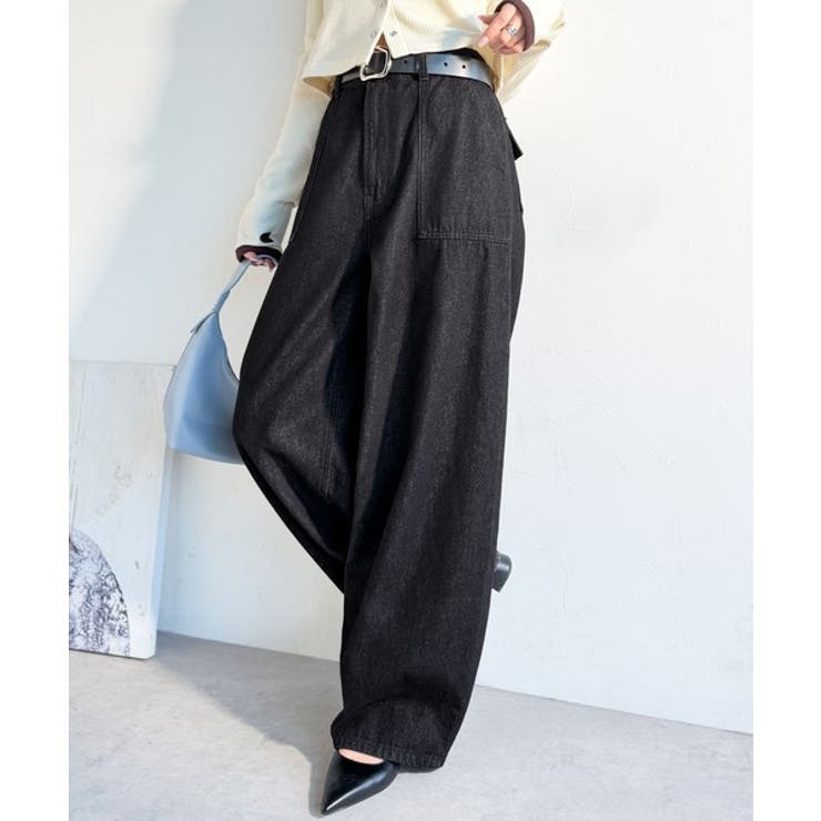 《JaVaジャバコラボ》 立体感でシルエット補正。ウエストゴムで履きやすい綿10… | Classical Elf  | 詳細画像8 