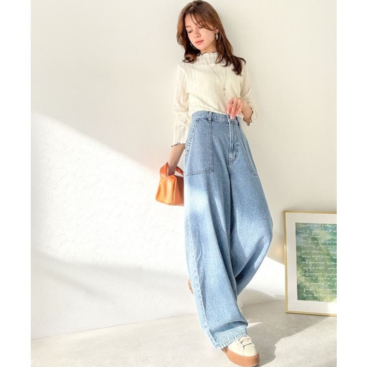 《JaVaジャバコラボ》 立体感でシルエット補正。ウエストゴムで履きやすい綿10… | Classical Elf  | 詳細画像14 