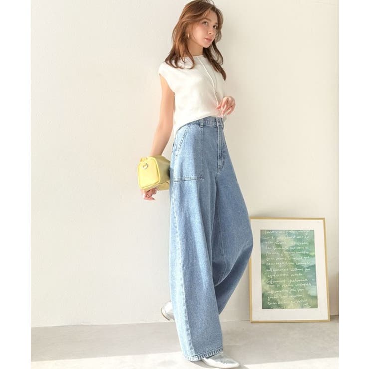 《JaVaジャバコラボ》 立体感でシルエット補正。ウエストゴムで履きやすい綿10… | Classical Elf  | 詳細画像19 