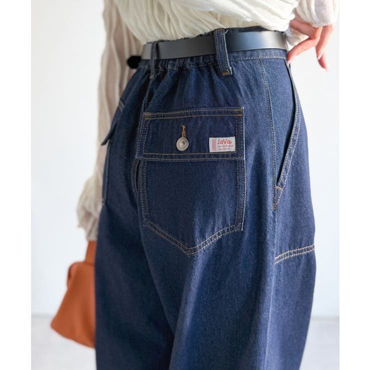 《JaVaジャバコラボ》 立体感でシルエット補正。ウエストゴムで履きやすい綿10… | Classical Elf  | 詳細画像34 