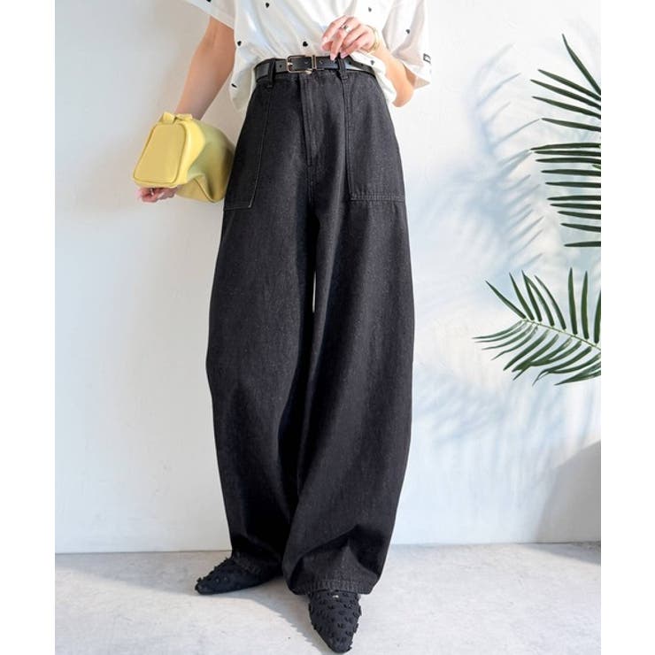 《JaVaジャバコラボ》 立体感でシルエット補正。ウエストゴムで履きやすい綿10… | Classical Elf  | 詳細画像1 