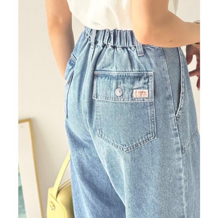 《JaVaジャバコラボ》 立体感でシルエット補正。ウエストゴムで履きやすい綿10… | Classical Elf  | 詳細画像47 