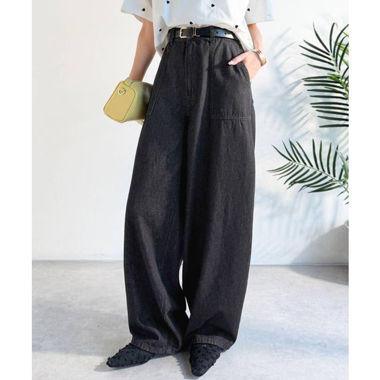 《JaVaジャバコラボ》 立体感でシルエット補正。ウエストゴムで履きやすい綿10… | Classical Elf  | 詳細画像3 