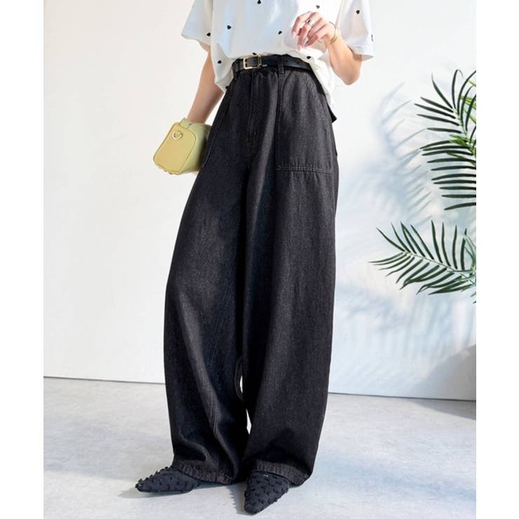 《JaVaジャバコラボ》 立体感でシルエット補正。ウエストゴムで履きやすい綿10… | Classical Elf  | 詳細画像4 