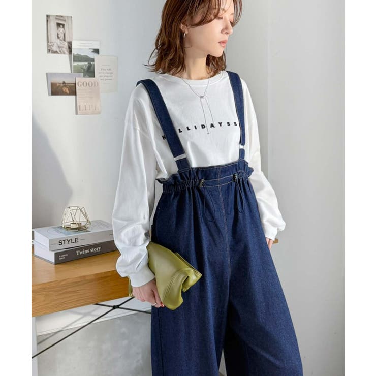 インディゴ | 《JaVaジャバコラボ》セミワイドシルエットでゆったりカバー♪綿100%で快適◎… | Classical Elf 