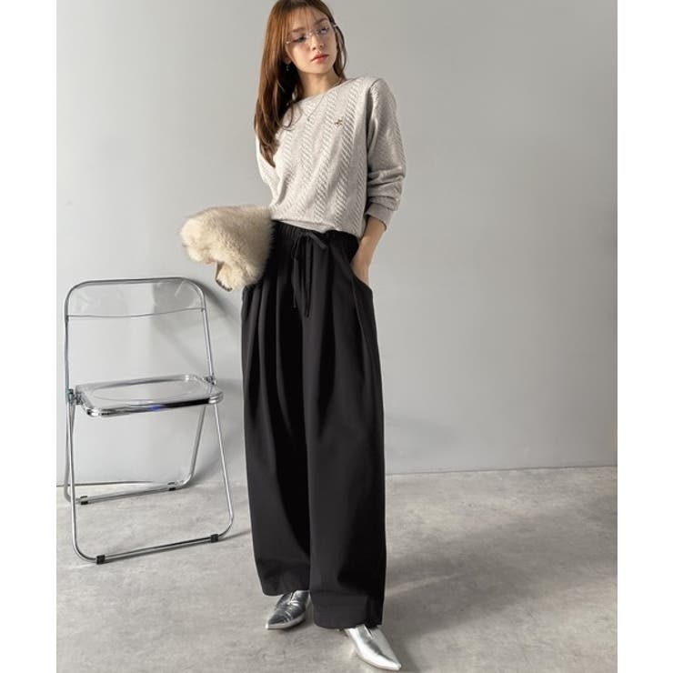 ゆるいだけじゃ、つまらない。裏毛変形かぶせポケットイージーパンツ | Classical Elf  | 詳細画像9