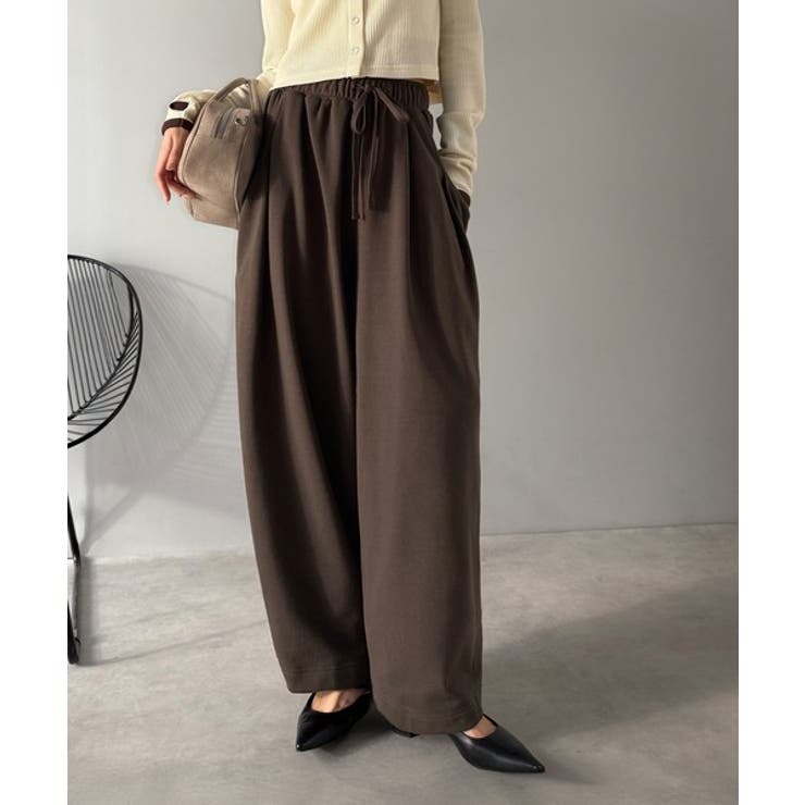 ゆるいだけじゃ、つまらない。裏毛変形かぶせポケットイージーパンツ | Classical Elf  | 詳細画像15