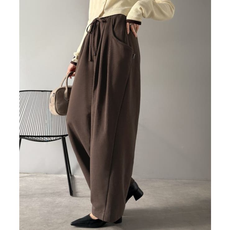 ゆるいだけじゃ、つまらない。裏毛変形かぶせポケットイージーパンツ | Classical Elf  | 詳細画像16