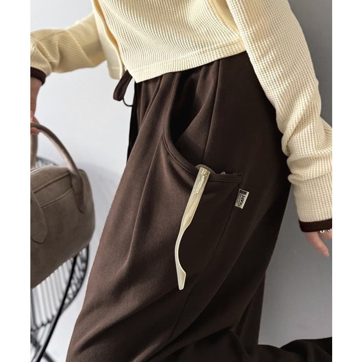 ゆるいだけじゃ、つまらない。裏毛変形かぶせポケットイージーパンツ | Classical Elf  | 詳細画像17