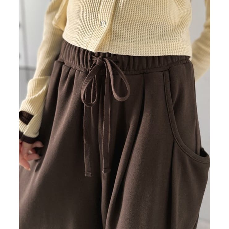 ゆるいだけじゃ、つまらない。裏毛変形かぶせポケットイージーパンツ | Classical Elf  | 詳細画像21