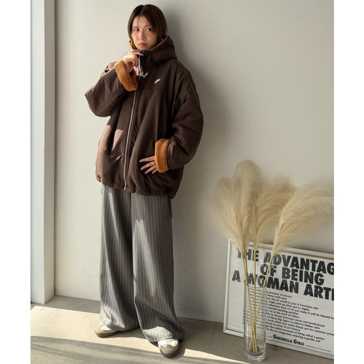 《JaVaジャバコラボ》「今日はどっちで着る？」2WAYで楽しむ リバーシブルフ… | Classical Elf  | 詳細画像44 