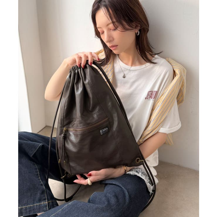 《JaVaジャバコラボ》上品な風合いでモード感を程よくプラス。軽やかに持てる フ… | Classical Elf  | 詳細画像22 