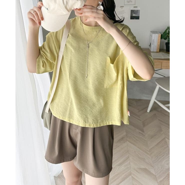 イエロー | 《JaVa ジャバコラボ》ワンランクアップ。シアータンブラー5分袖Tee | Classical Elf 