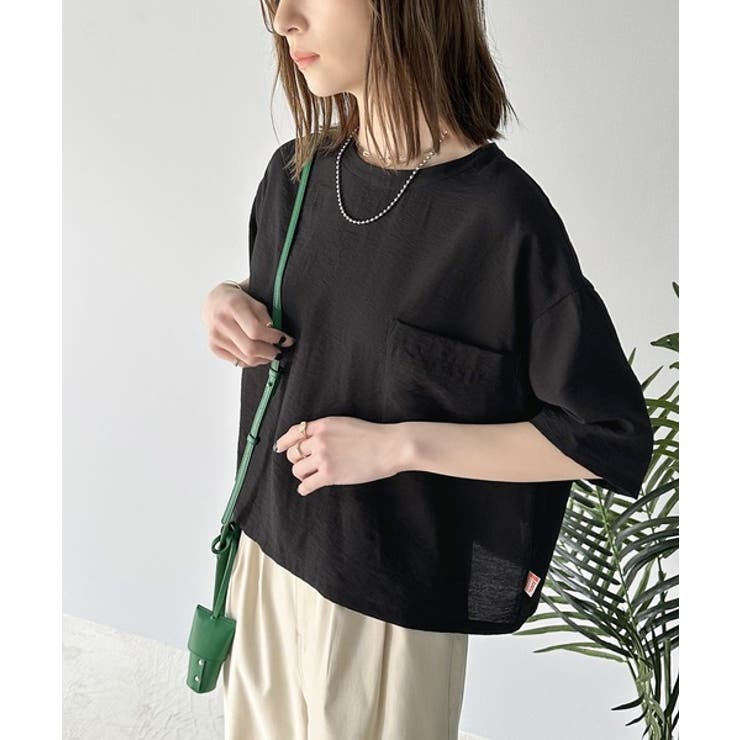 ブラック | 《JaVa ジャバコラボ》ワンランクアップ。シアータンブラー5分袖Tee | Classical Elf 