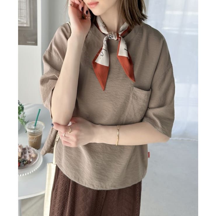 モカ | 《JaVa ジャバコラボ》ワンランクアップ。シアータンブラー5分袖Tee | Classical Elf 