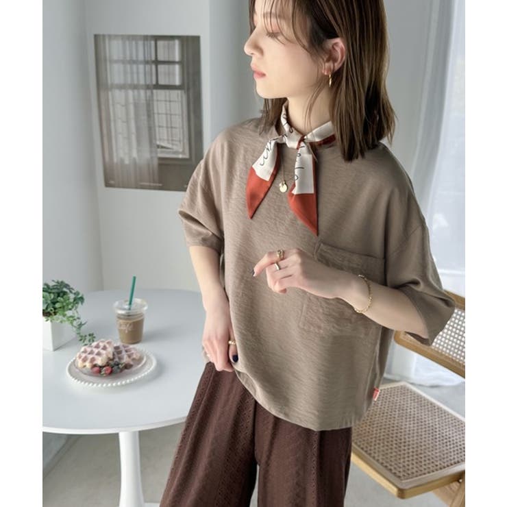 《JaVa ジャバコラボ》ワンランクアップ。シアータンブラー5分袖Tee | Classical Elf  | 詳細画像1 