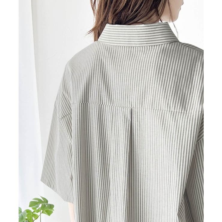 トラッドテイストをポップにアップデート。胸刺繍ボタンダウンシャツ | Classical Elf  | 詳細画像19 