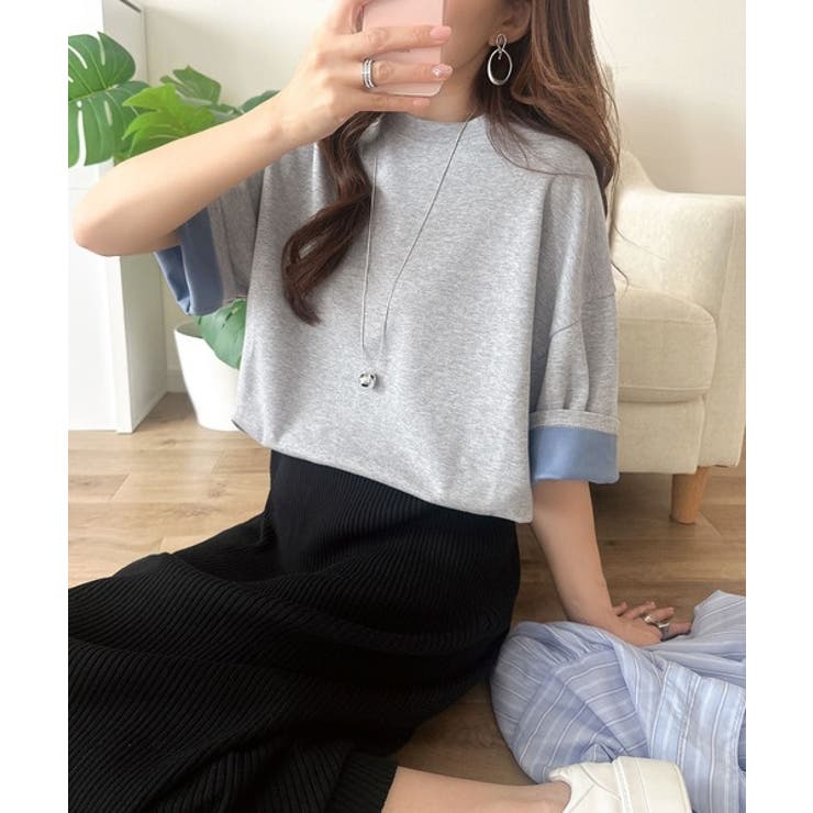 《JaVaジャバコラボ》ゆるシルエットに、ひとさじのアクセント。オーバーサイズ配… | Classical Elf  | 詳細画像3 