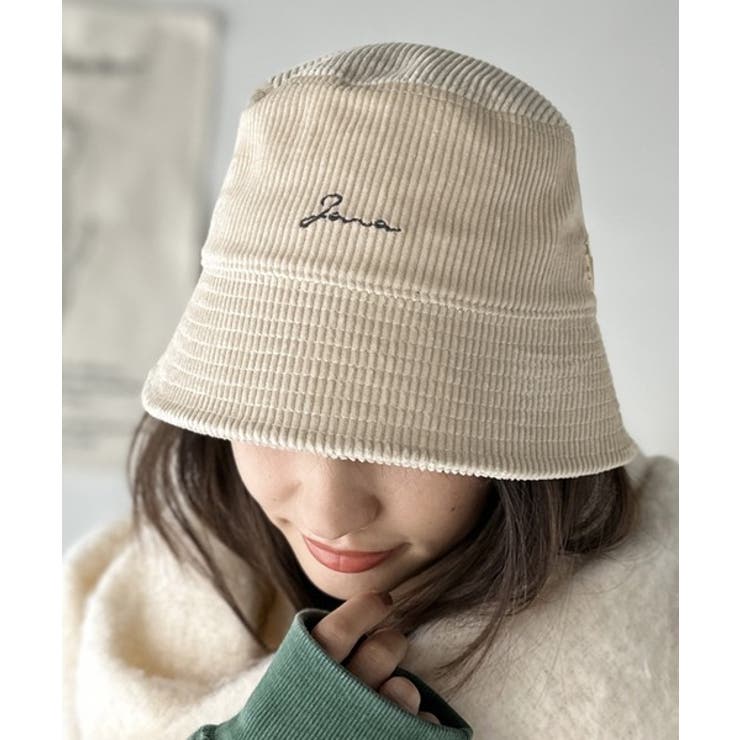 1点投入でこなれ見え。スタッズロゴ コーデュロイバケットハット | Classical Elf  | 詳細画像3 