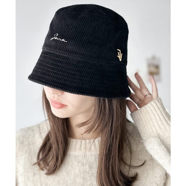 1点投入でこなれ見え。スタッズロゴ コーデュロイバケットハット | Classical Elf  | 詳細画像5 