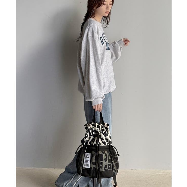 《JaVa ジャバコラボ》毎日の相棒バッグ！メッシュ使い巾着２WAYリュック | Classical Elf  | 詳細画像19 